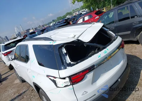 2022 Chevrolet Traverse Fwd Lt Leather from USA, damaged, VIN 1GNERHKW3NJ110710